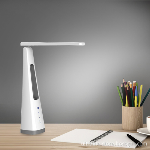 New LED Desk Lamp With Bladeless Fan Foldable Flexible Table Lamp With USB Charging